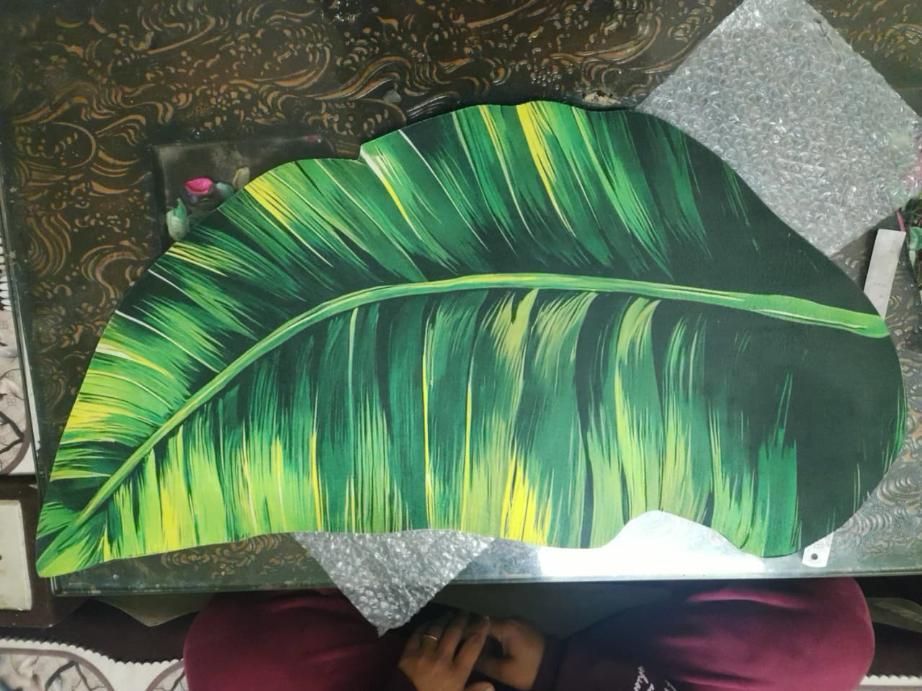 Banana Leaf Bathroom Mat Anti-Slip (45*90)