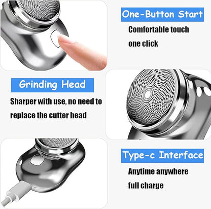 ByeArrow Mini-Shave Portable Electric Shaver, 2026 New Upgrade Mini Electric Razor Shavers for Men
